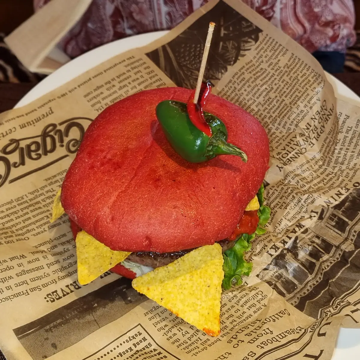 Hot Chili Burger