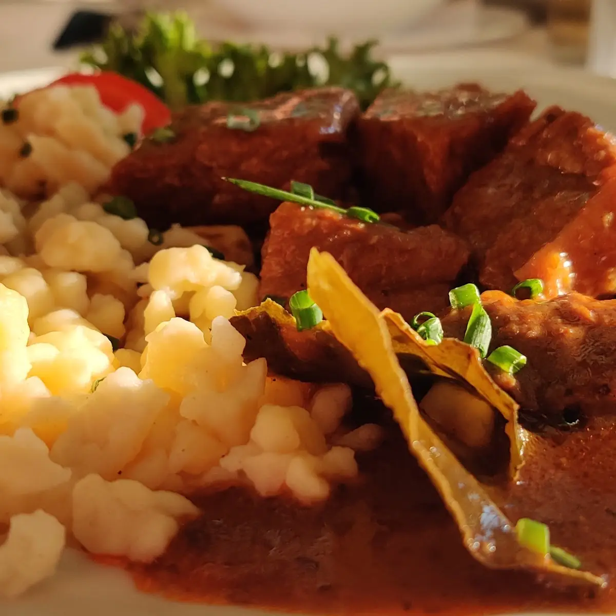Gulasch Mit Nockerl