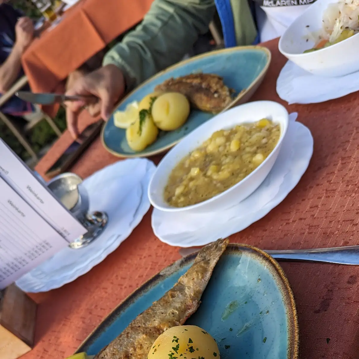 Mondsee Saibling Im Ganzen Gebraten