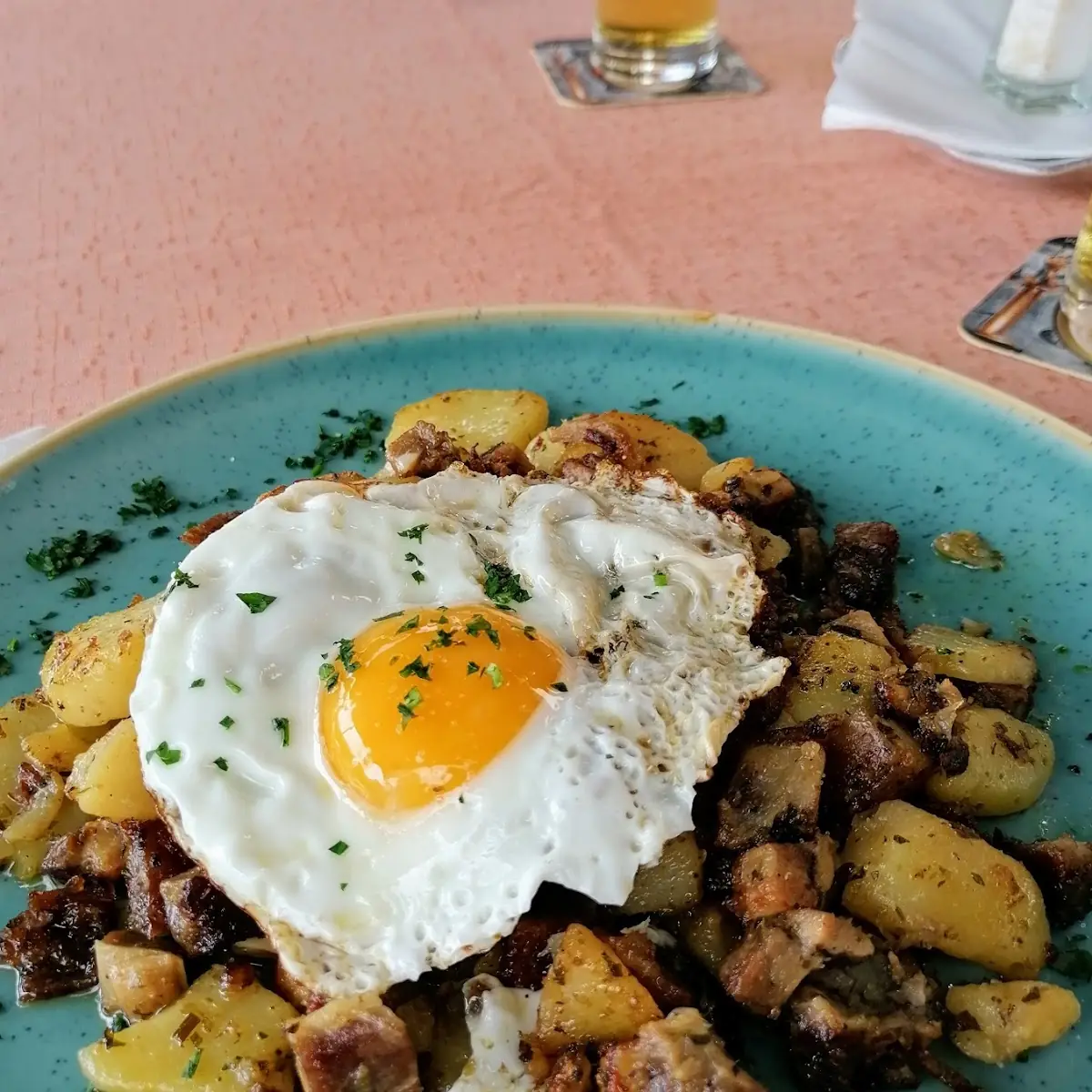 Tiroler Gröstl Mit Spiegelei