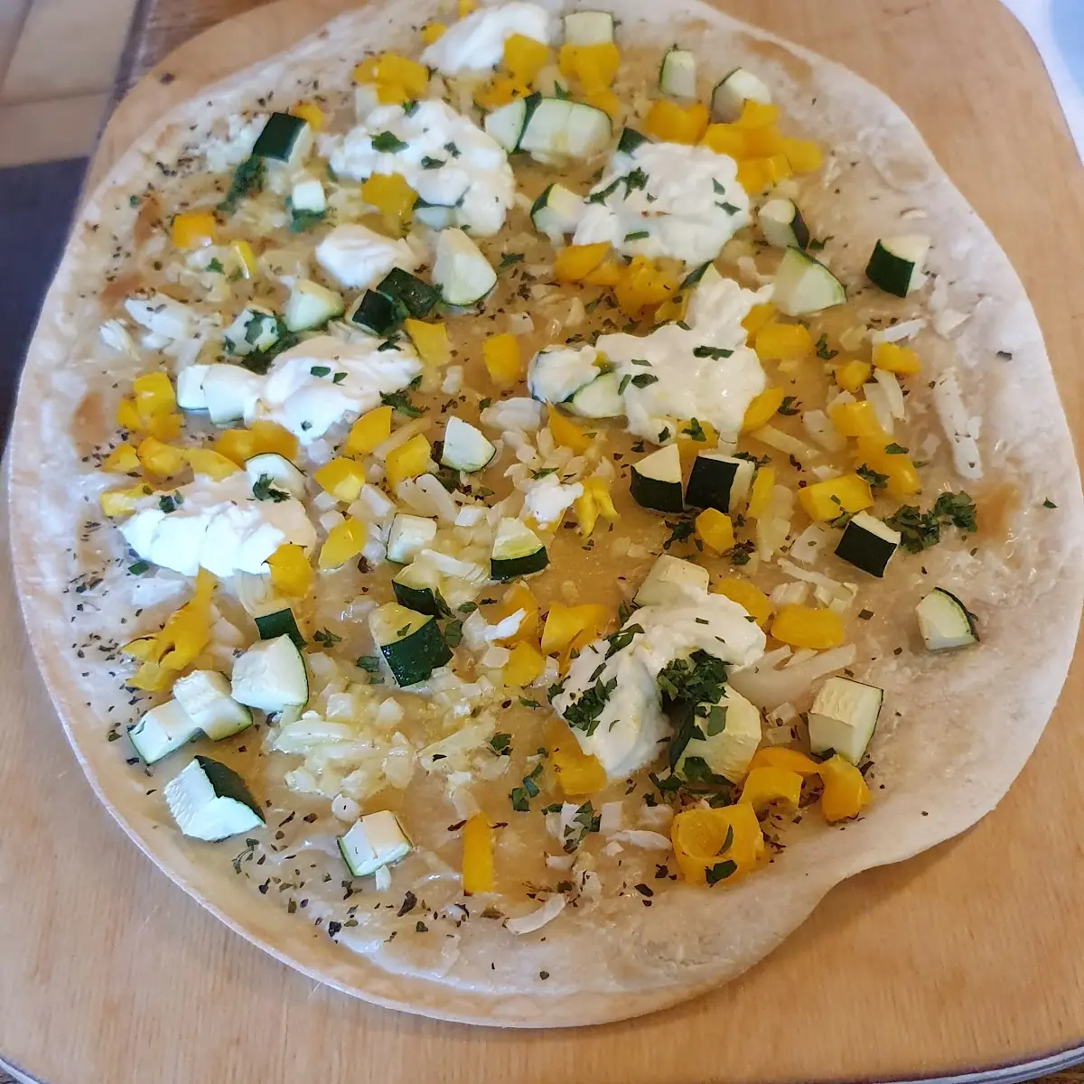 Flammkuchen Vegetarisch