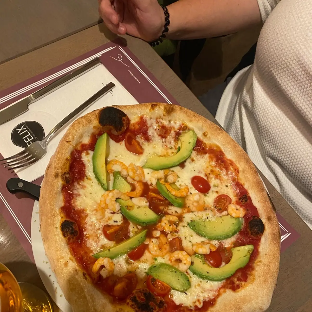 Pizza Mit Avocado
