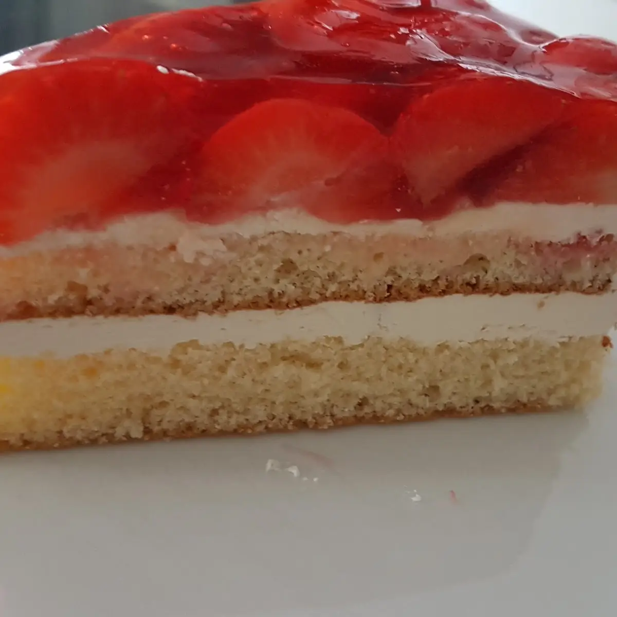 Erdbeerkuchen