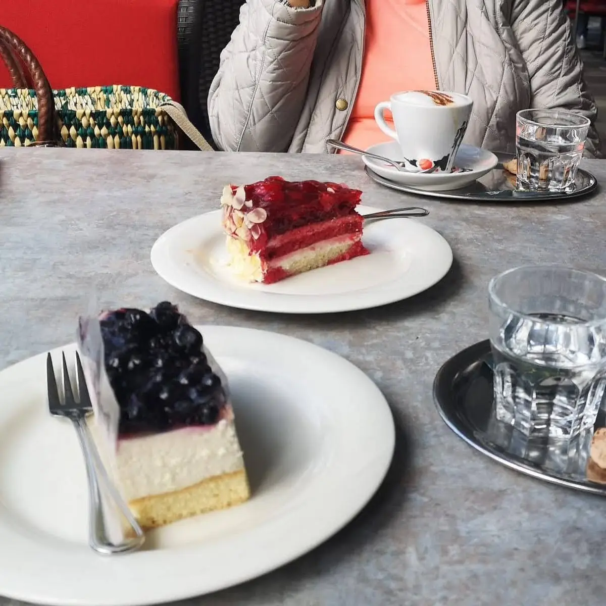 Heidelbeerschnitte