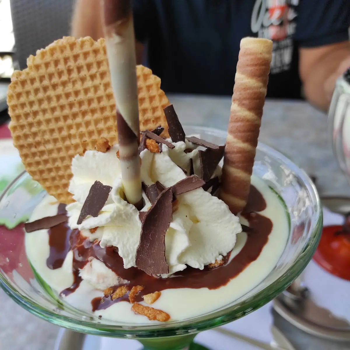 Stracciatella-becher