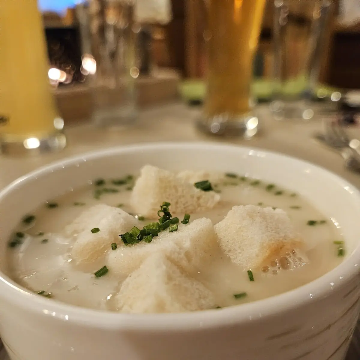 Knoblauch Creme Suppe