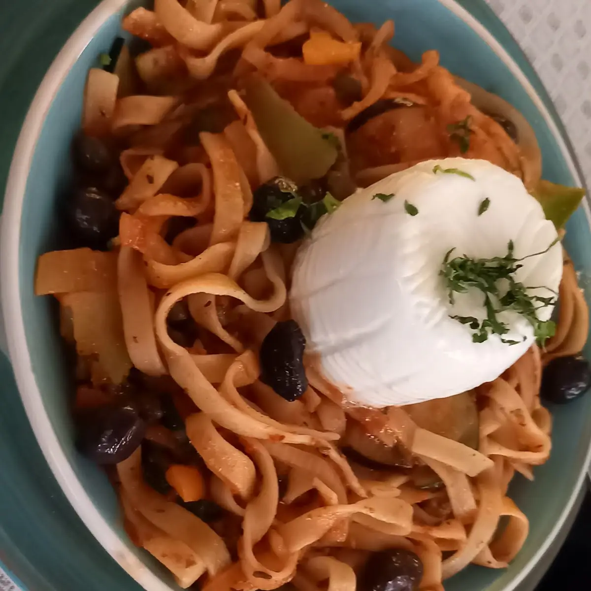 Tagliatelle Mit Schafkäse