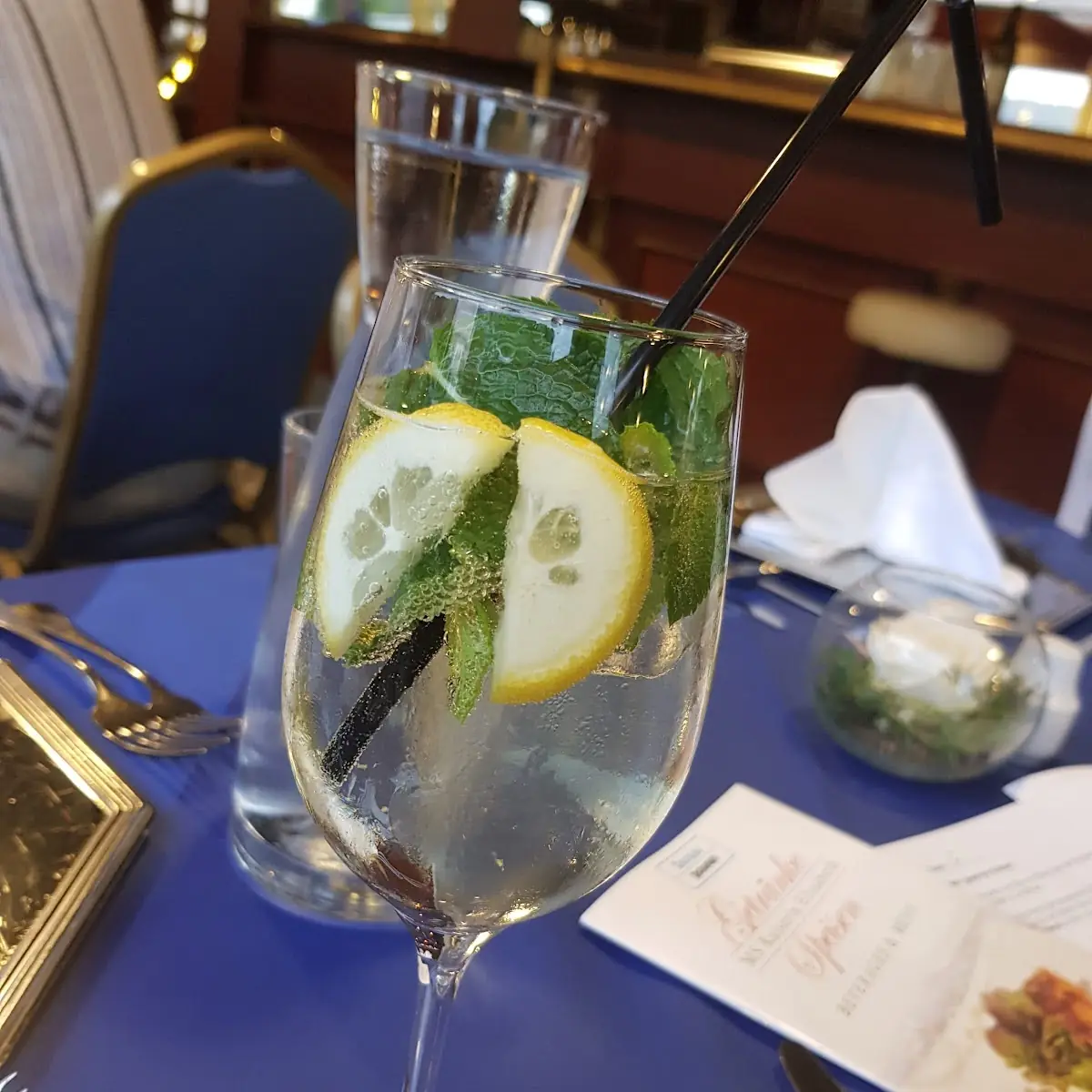 Ingwer Limette Minze Soda