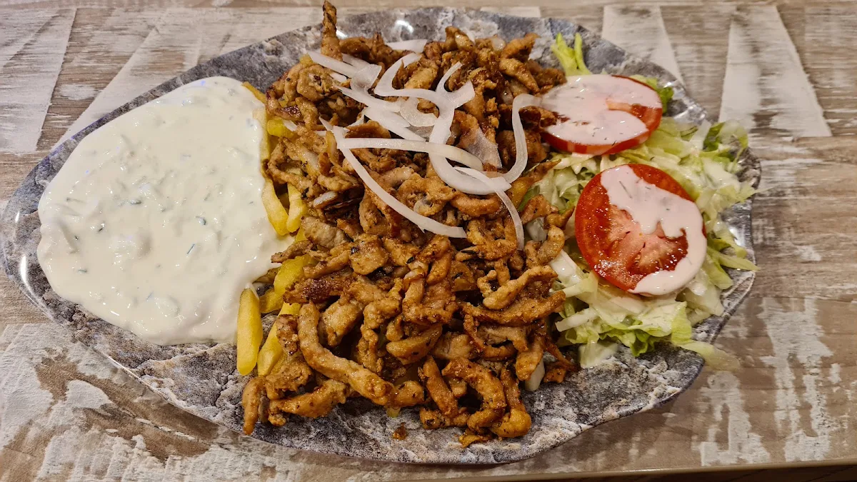Gyros Med Salat