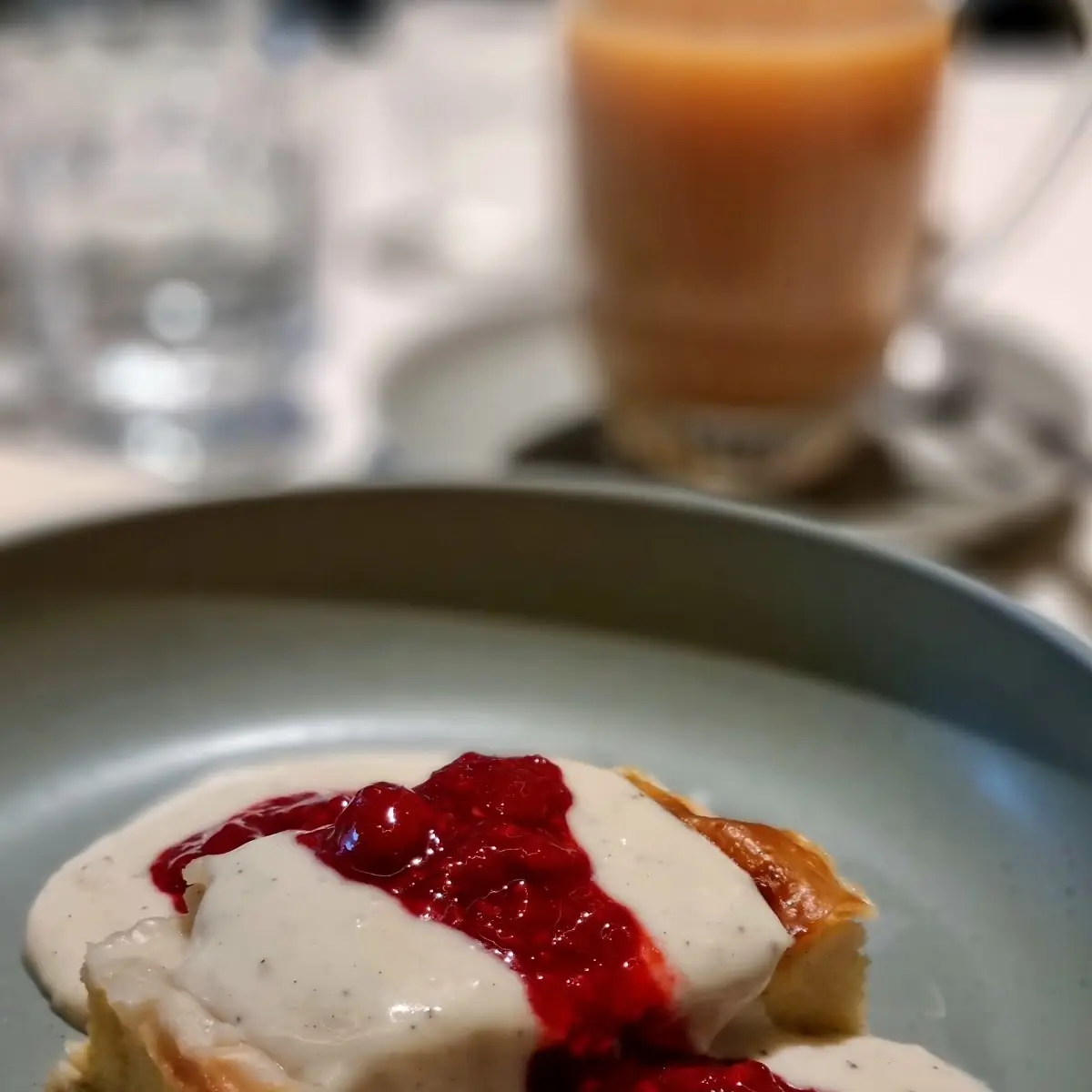 Veganer Milchrahmstrudel