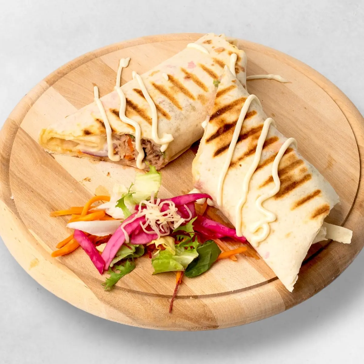 Poms-sandwich Mit Geröstetem Tortillabrot