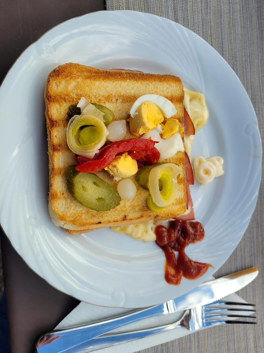Schinken-käse-toast