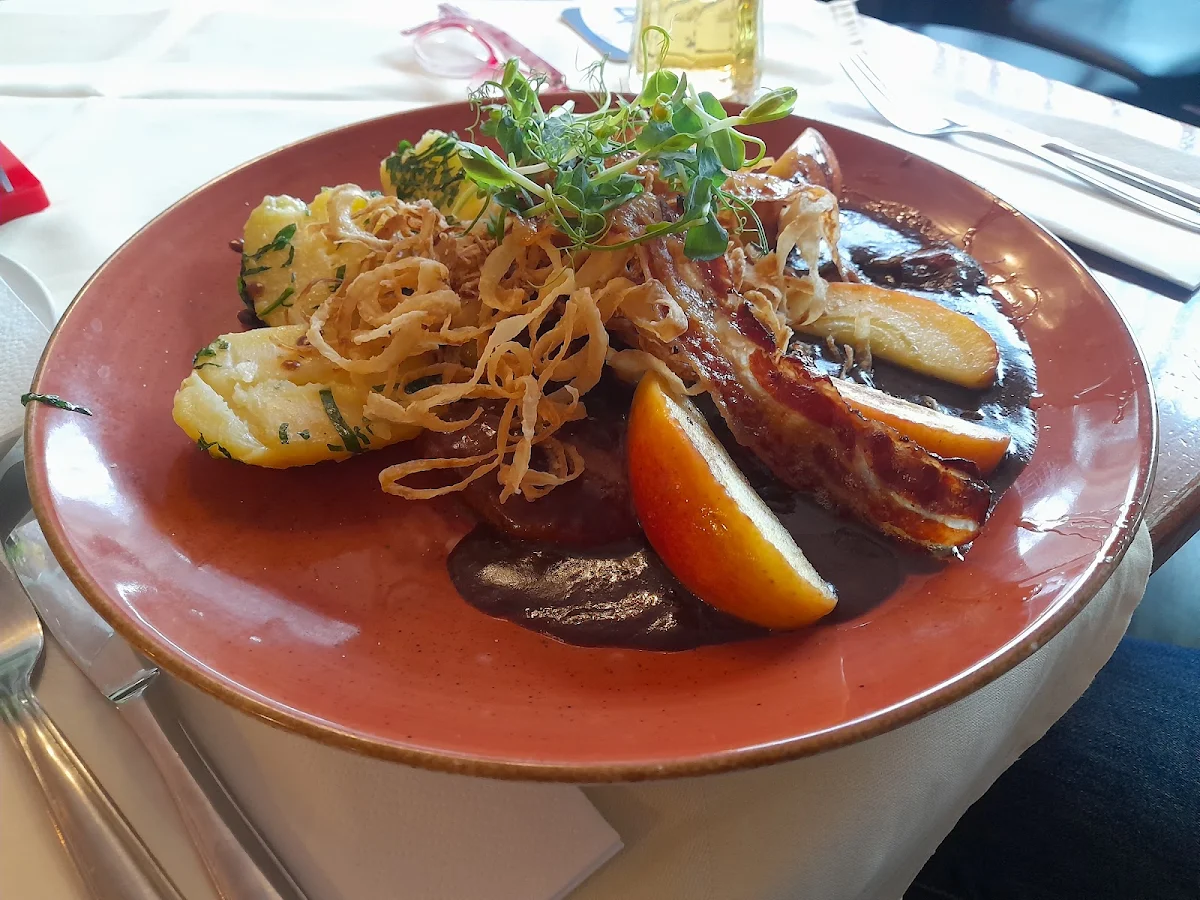 Glasierte Kalbsleber