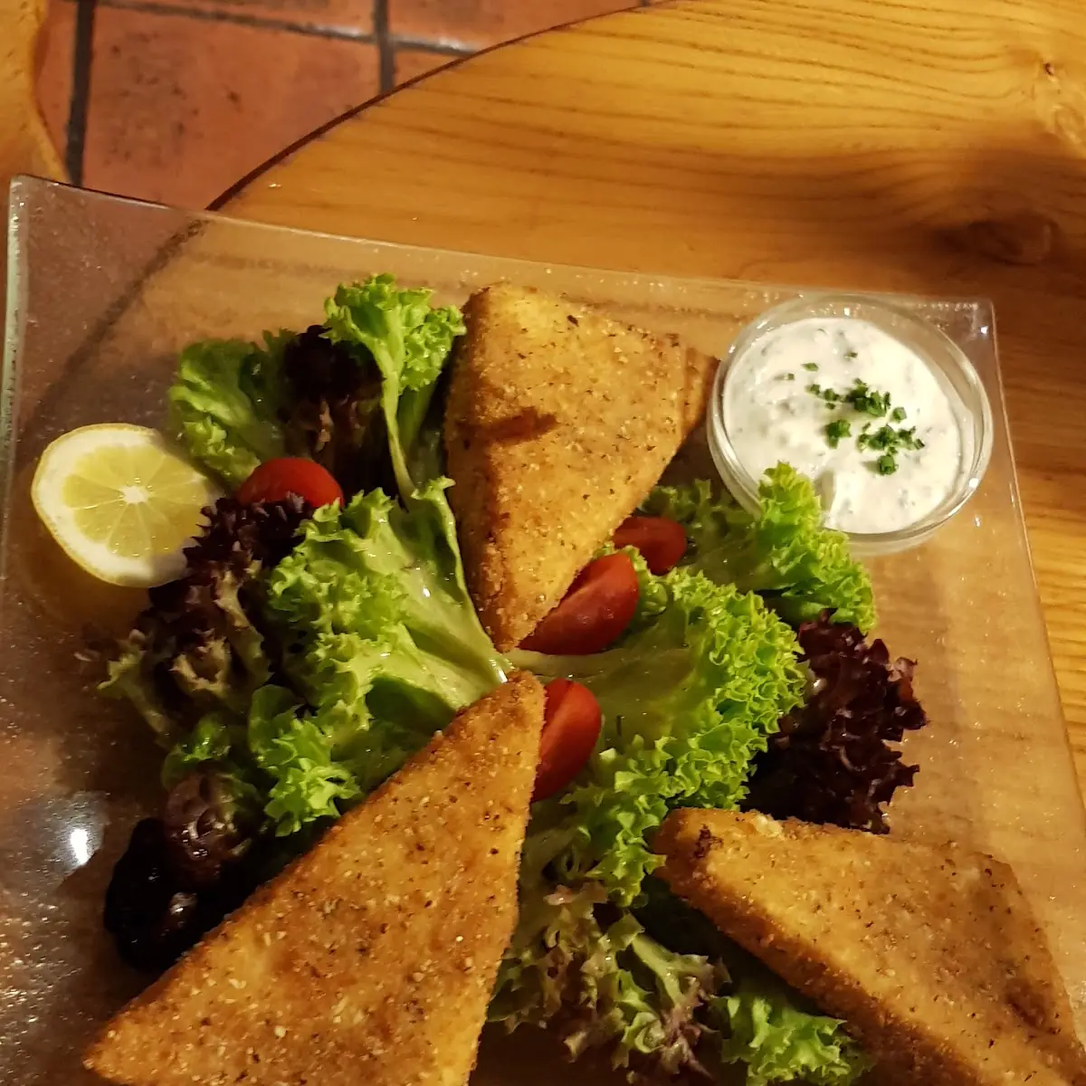 Schafkäse Gebacken
