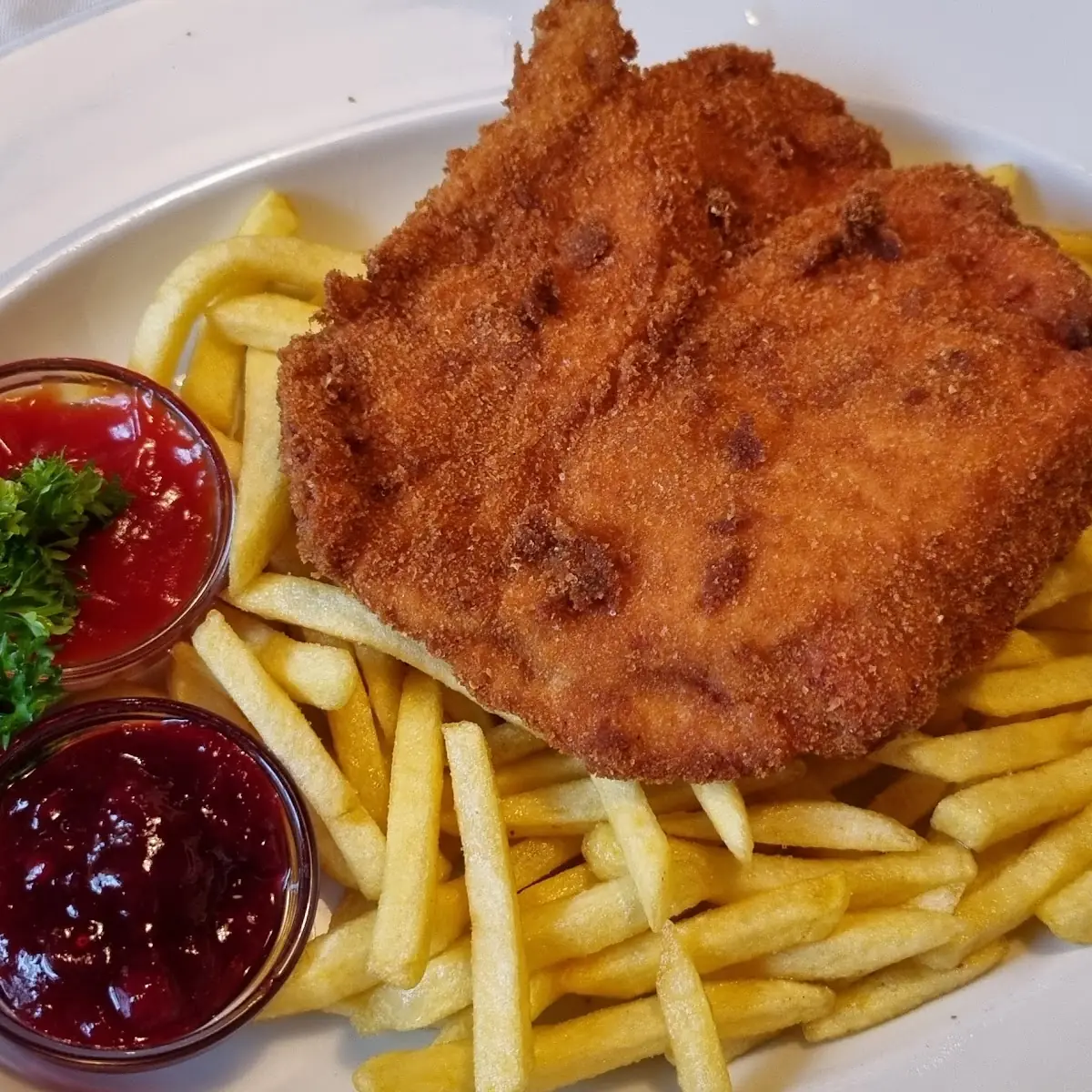 Wiener Schnitzel Mit Bratkartoffeln