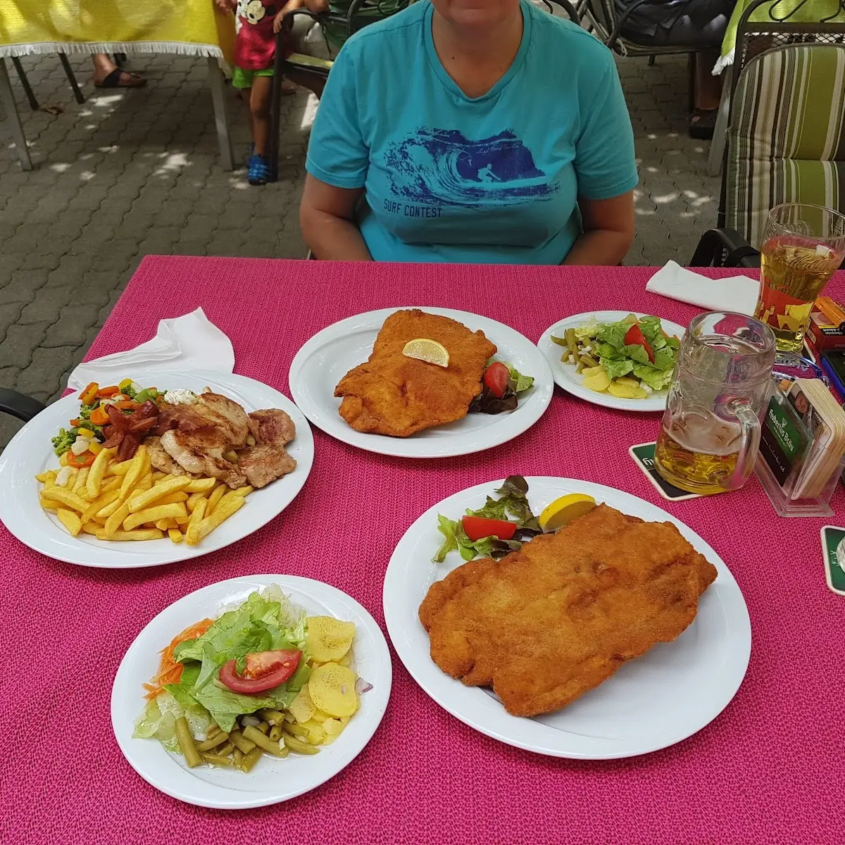 Grillteller Und Cordon Bleu