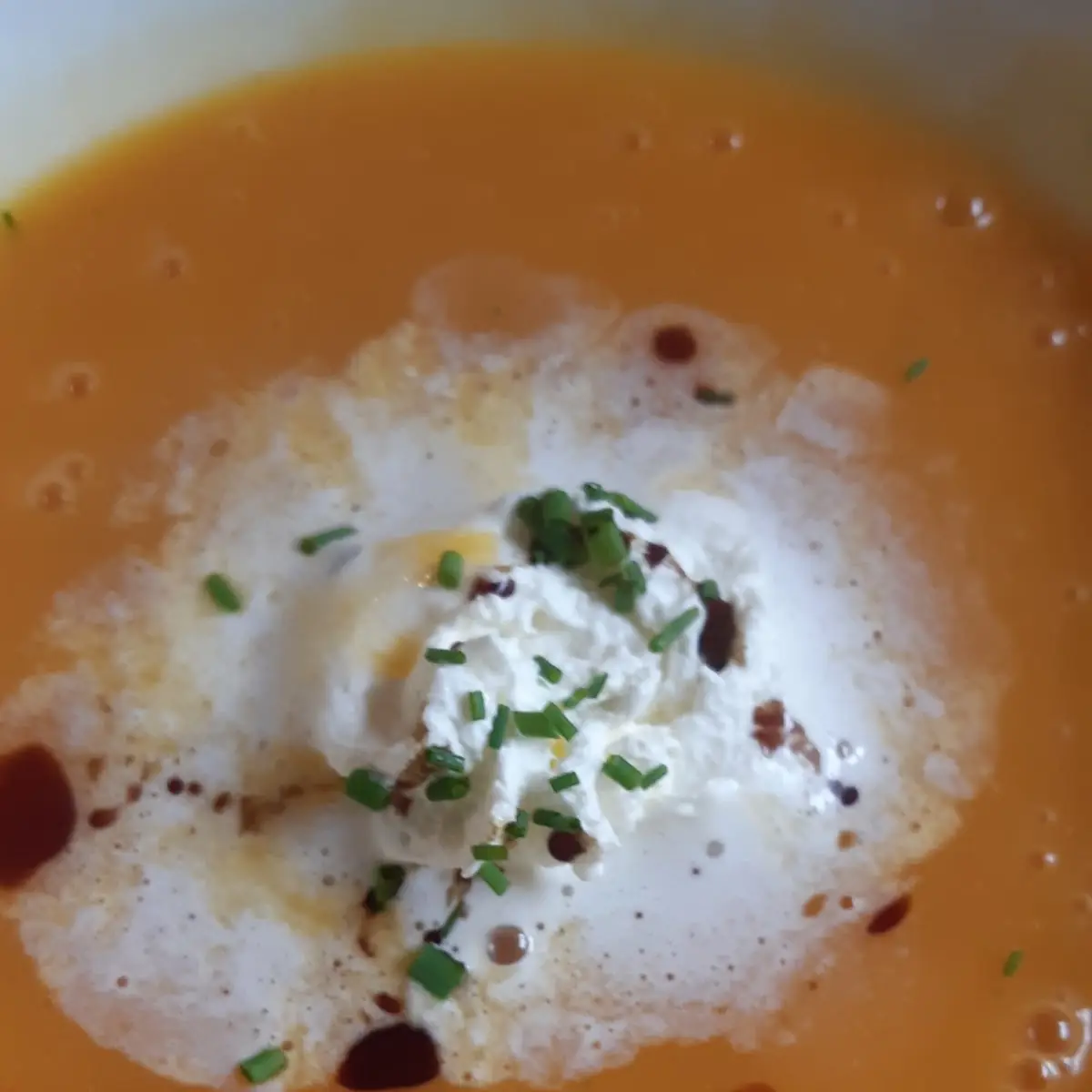 Kürbiscremesuppe