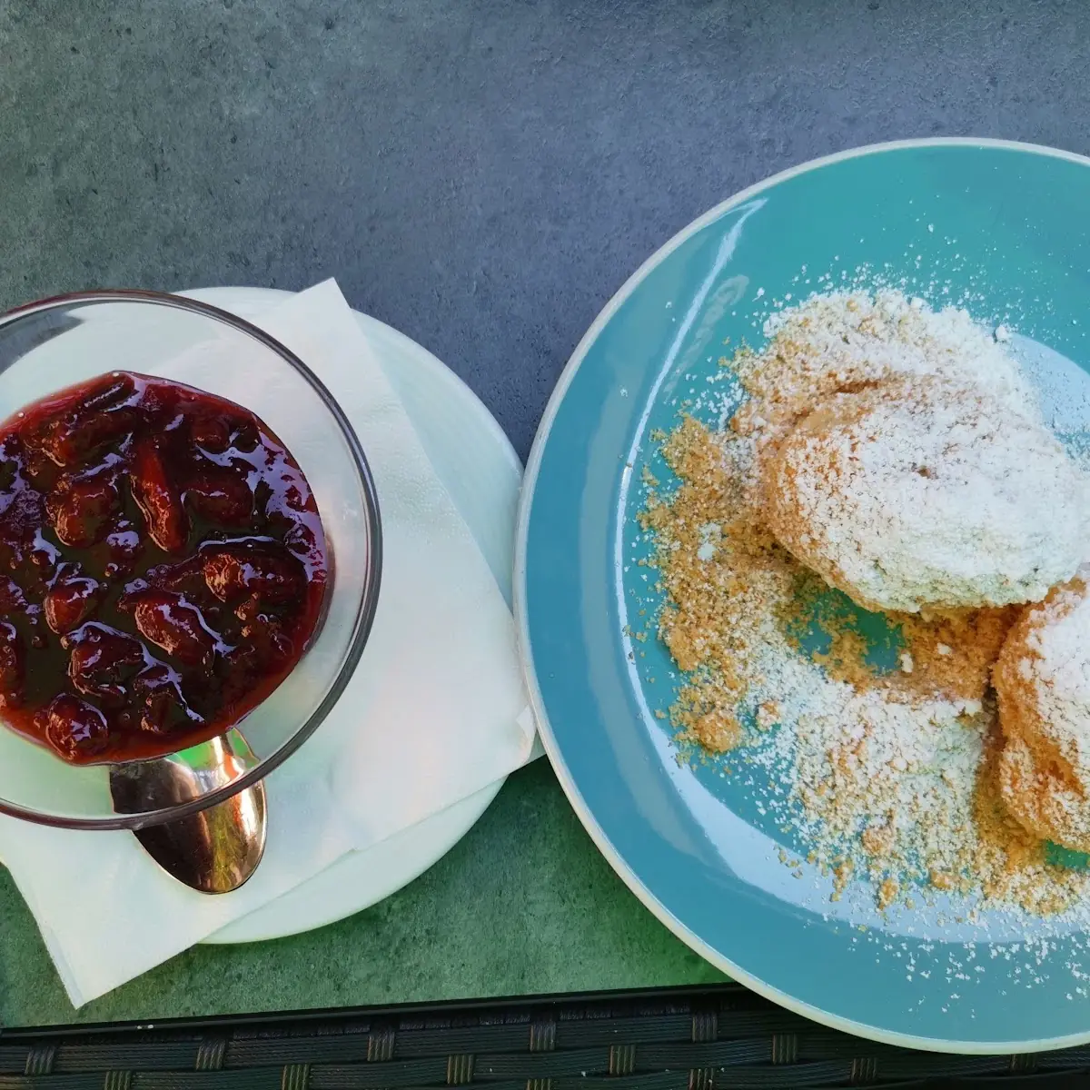 Topfenknödel Mit Zwetschkenröster