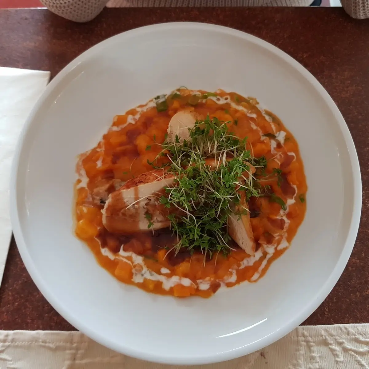 Gefüllte Hühnerbrust
