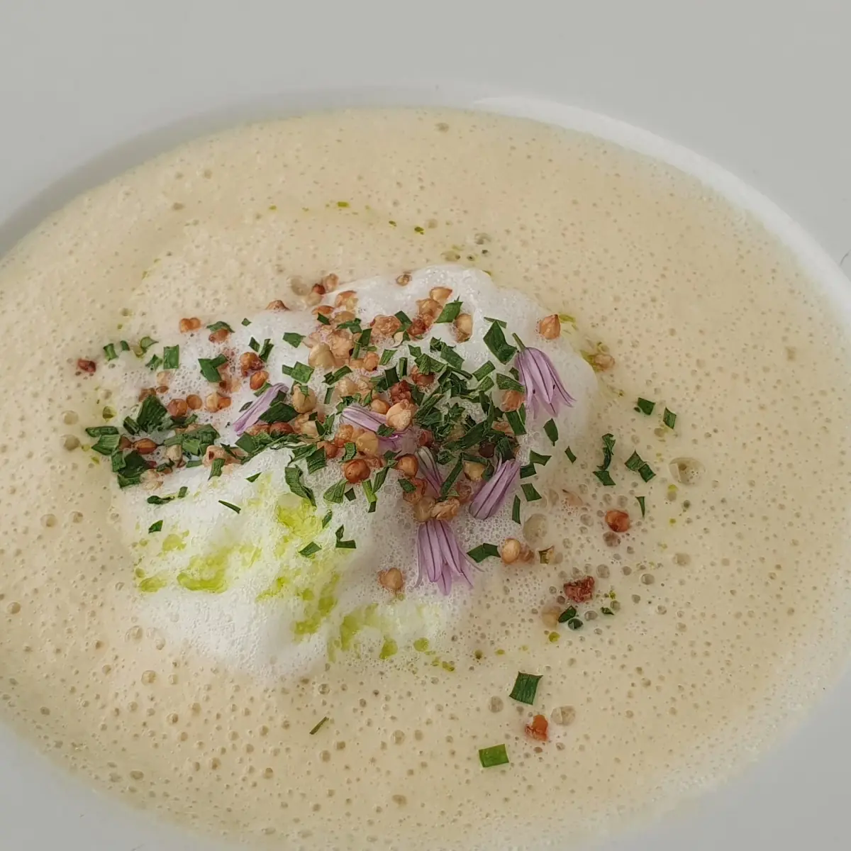 Spargelschaumsuppe