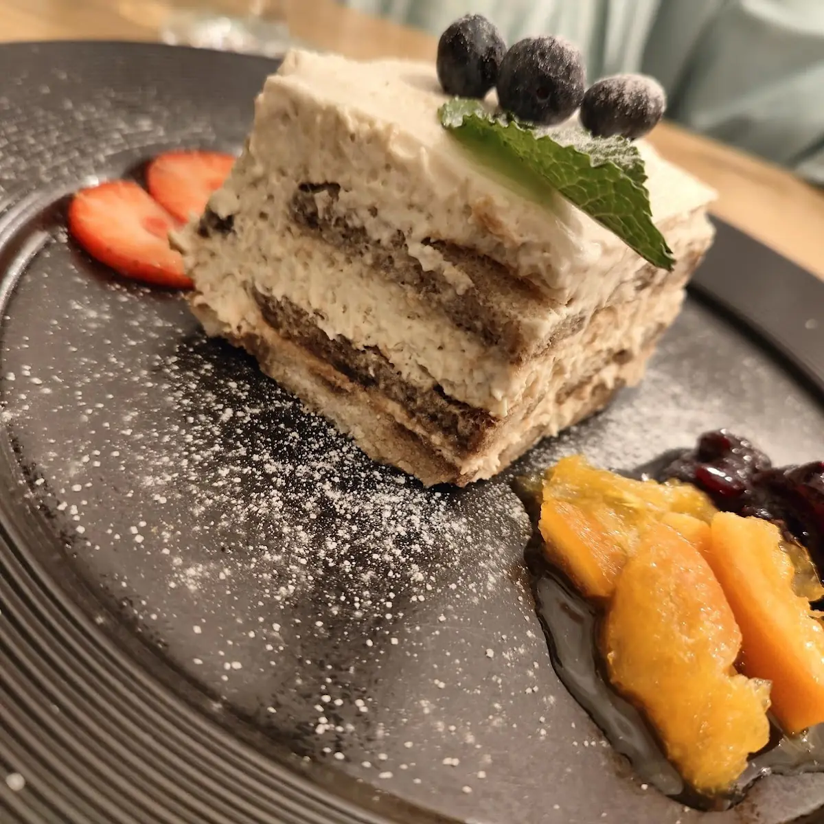 Hausgemachtes Feigen-tiramisu