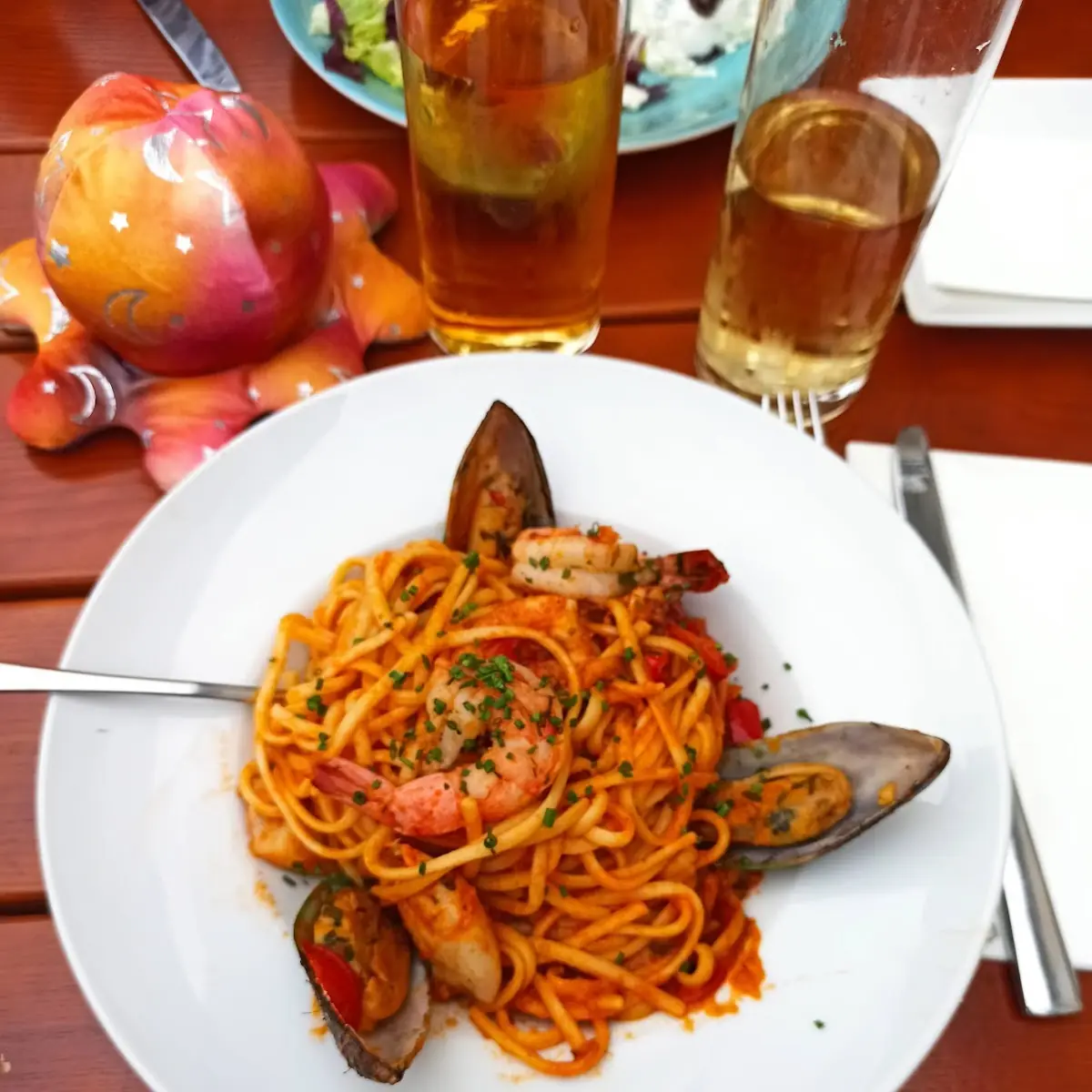 Pasta Mit Meeresfrüchten