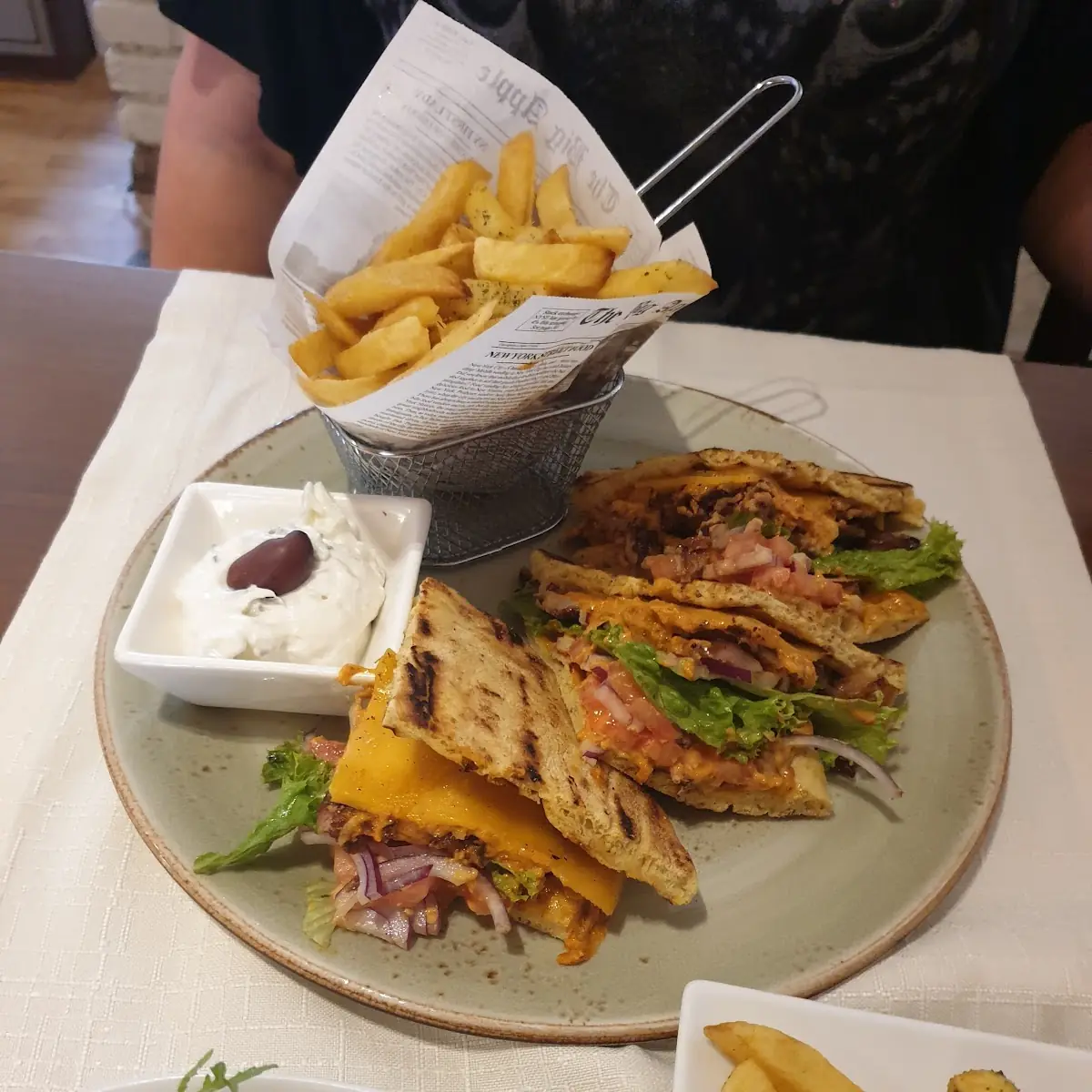 Santorini Club Sandwich