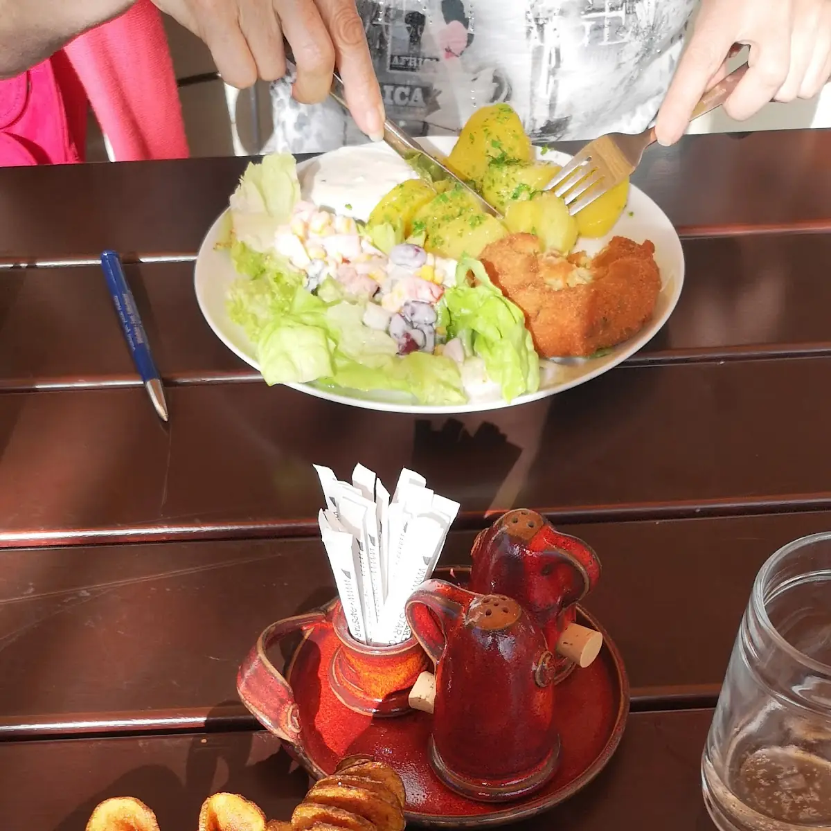 Falafel Mit Spiralen