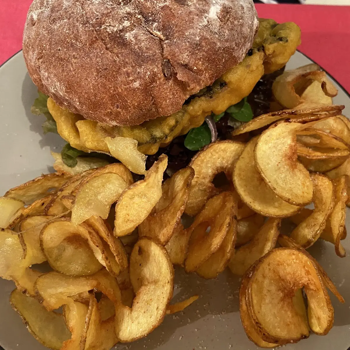 Karpfen Burger