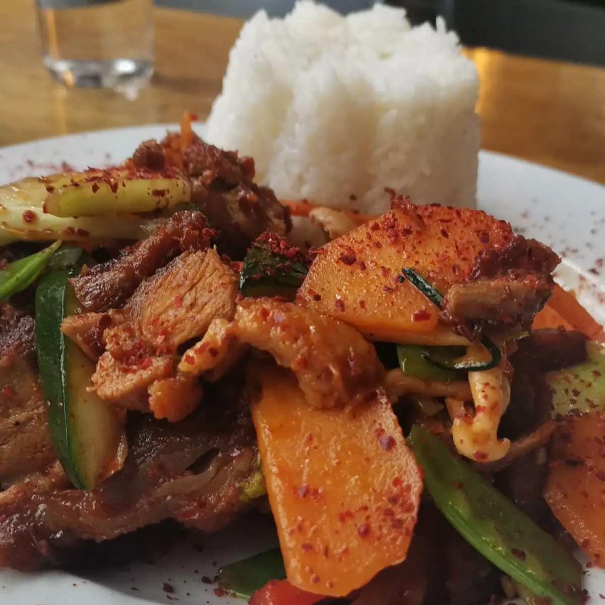 Gan Guo Ente Mit Gemüse