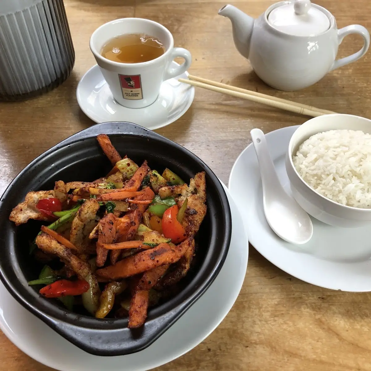 Gan-guo Froschschenkel Mit Wok-gemüse