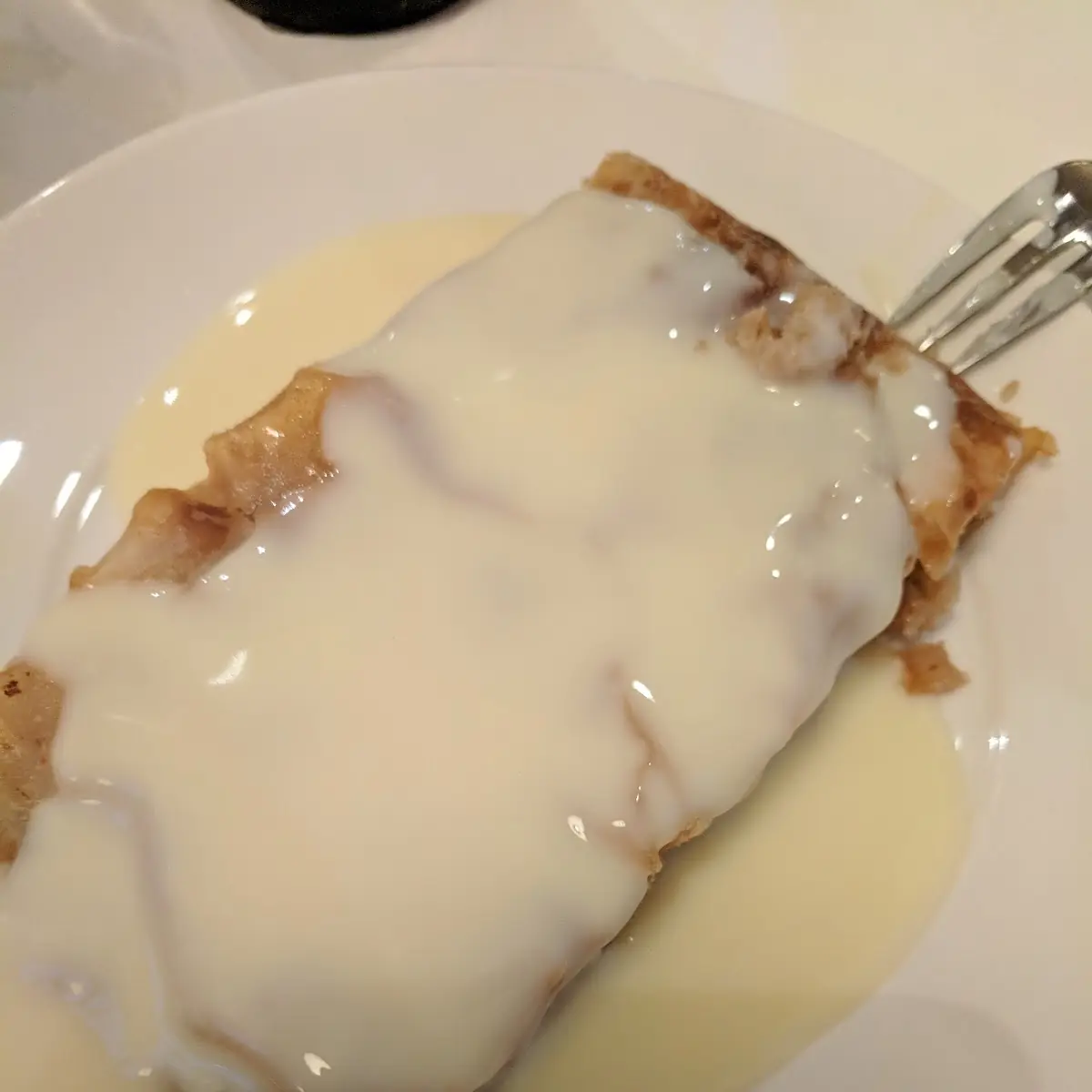 Apfelstrudel Mit Vanillesauce
