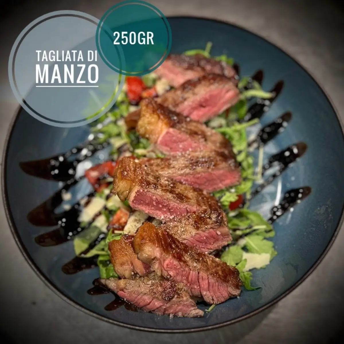 Tagliata Di Manzo Mit Ruccola