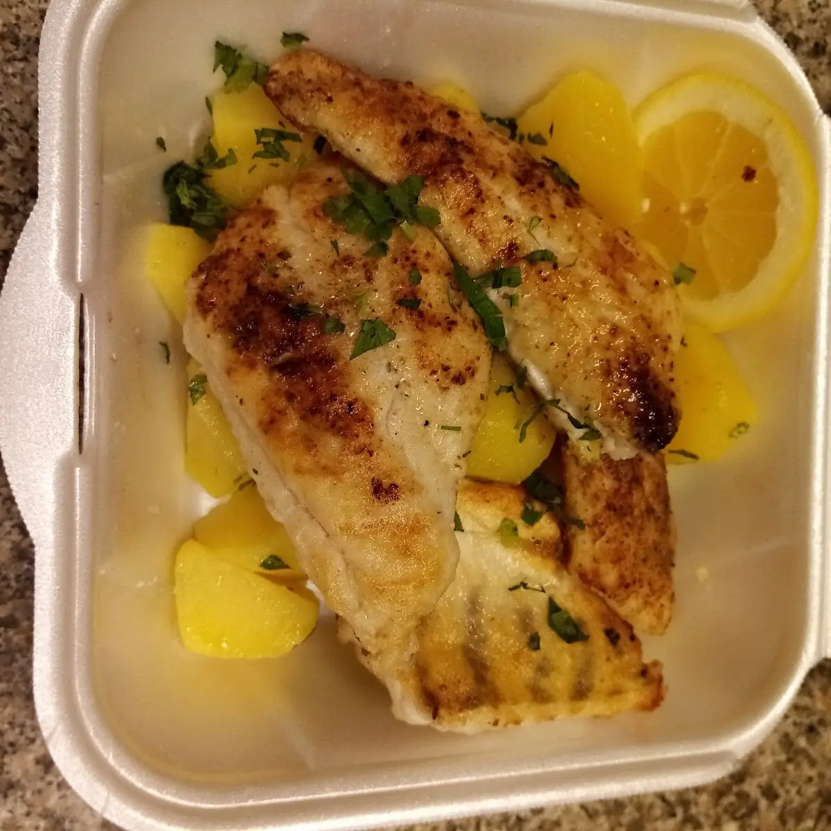 Zanderfilet Gegrillt