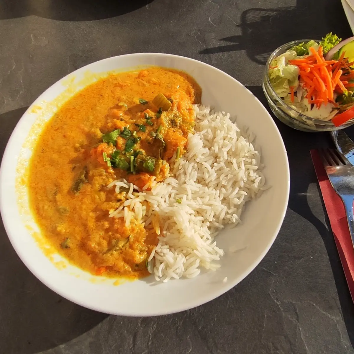 Mauritianische Linsensuppe Red Lentil Soup