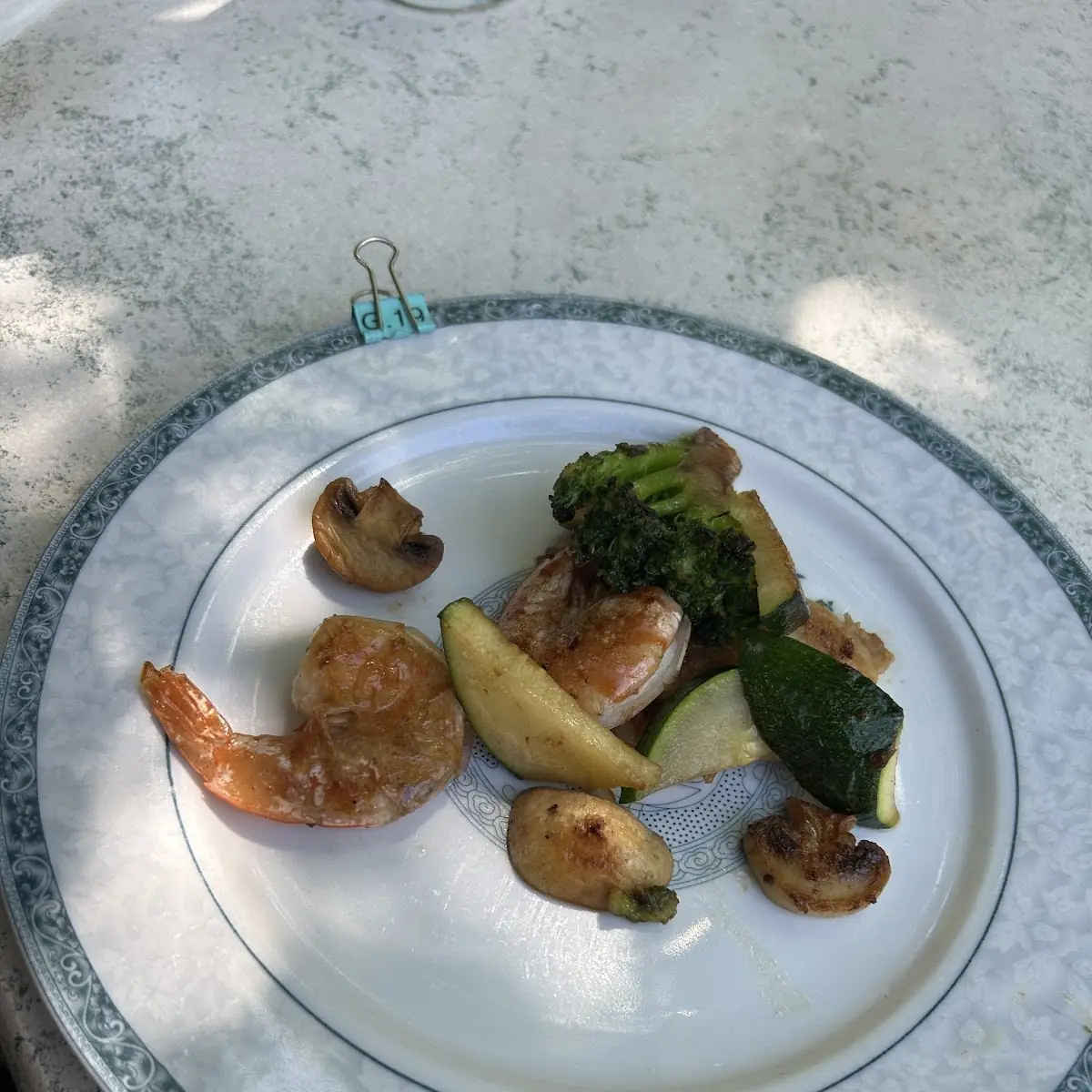 Gegrilltes Vom Buffet