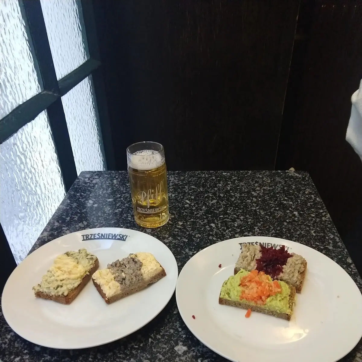 Tiny Sandwiches and Equally Tiny Beer