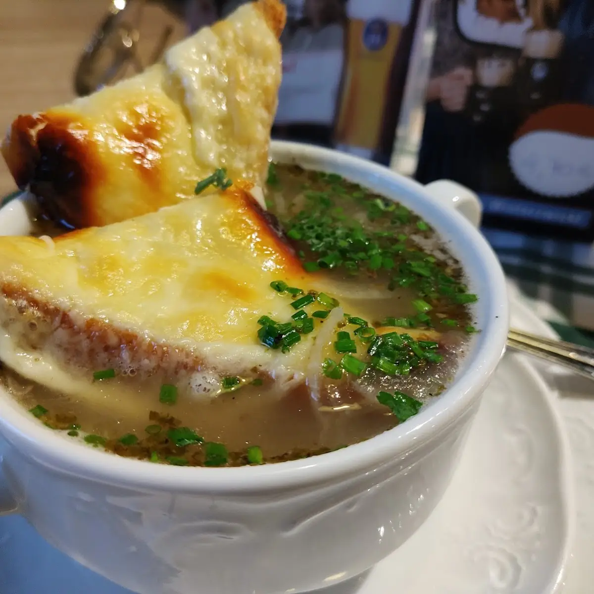 Zwiebelsuppe