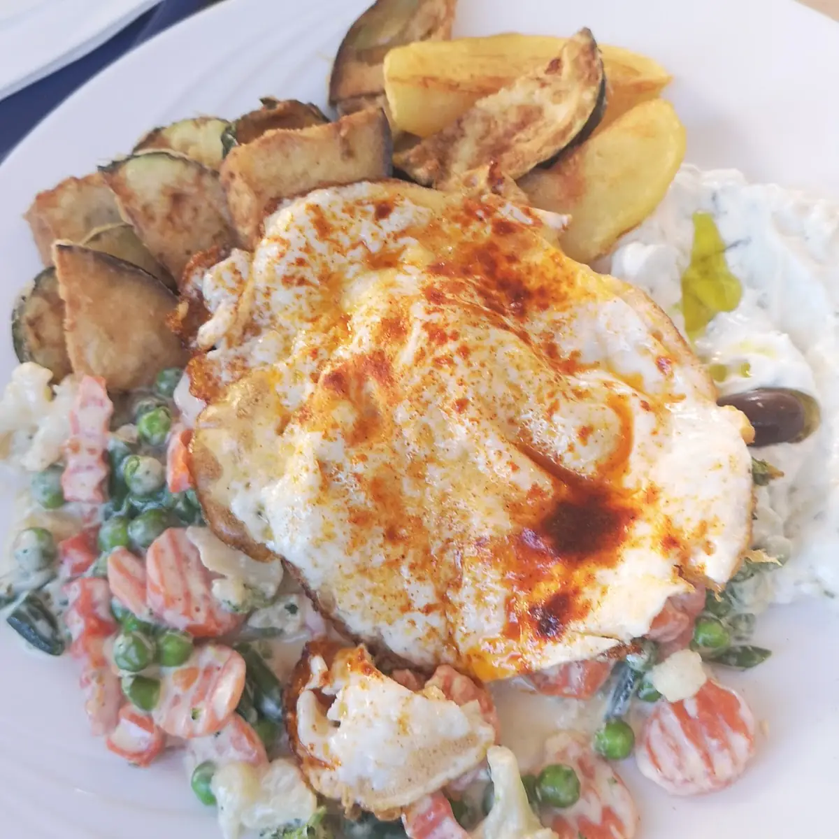 Griechische Gemüse Platte