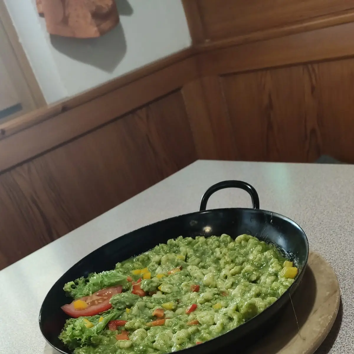 Spinat Spätzle