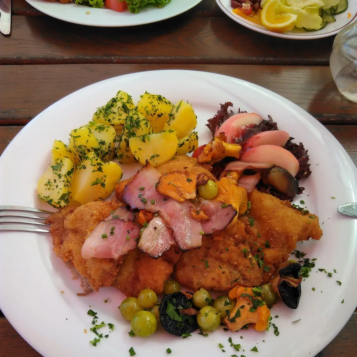 Wildschweinschnitzel