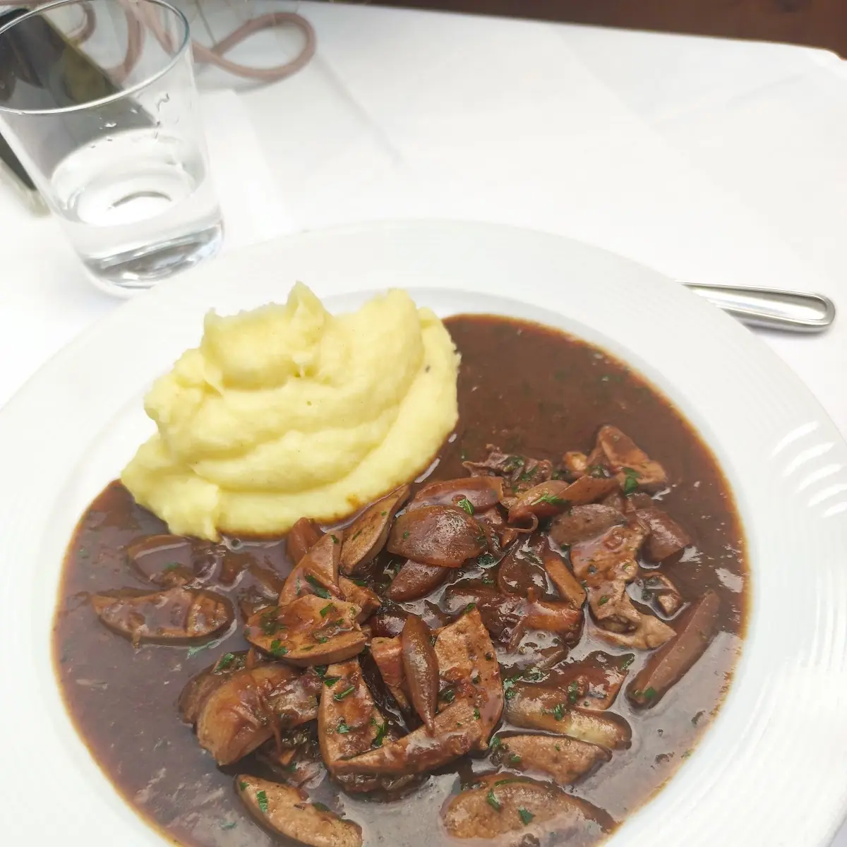 Geröstete Lammleber Mit Erdäpfelpürree