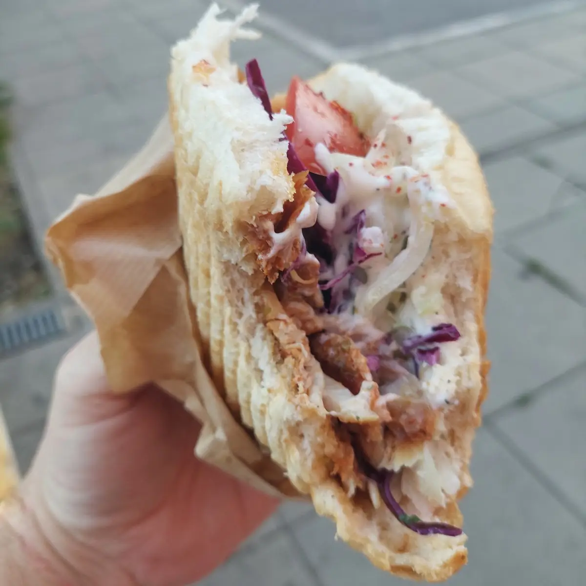 Hühner Kebab