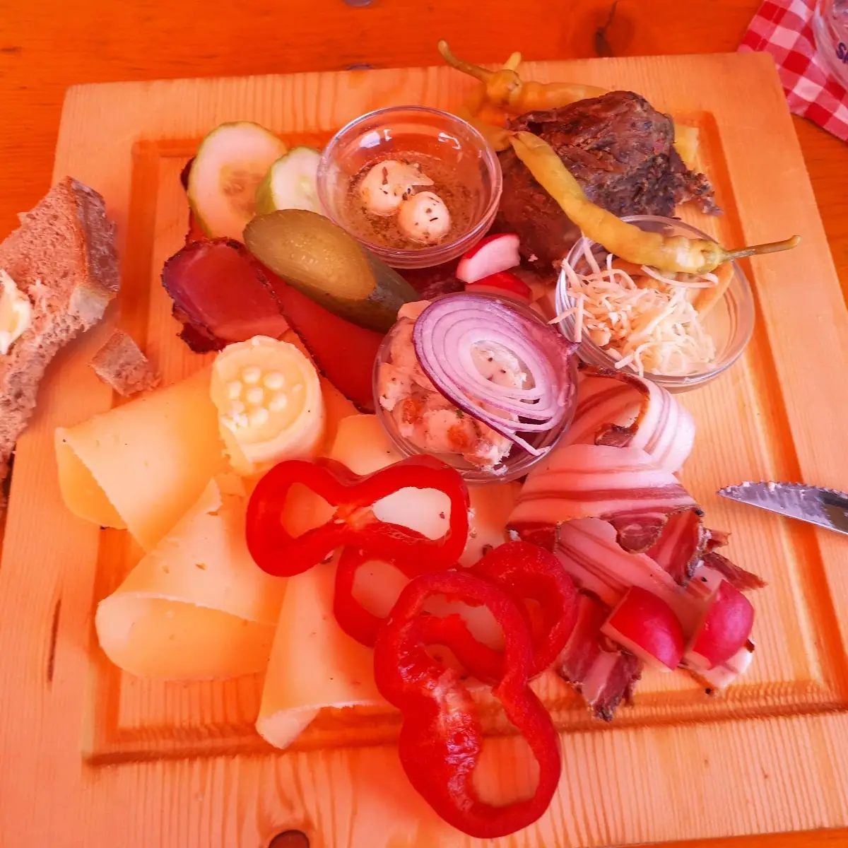 Jausenbrettl Brotzeitteller