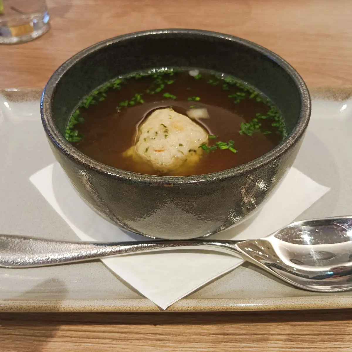 Tiroler Speckknödel Suppe
