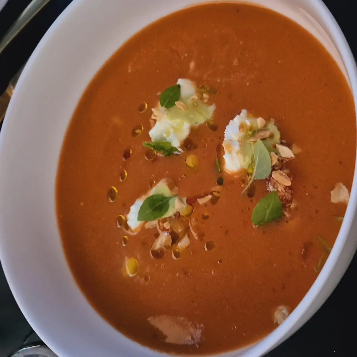 Gazpacho X Gegrillte Paprika X Mandel