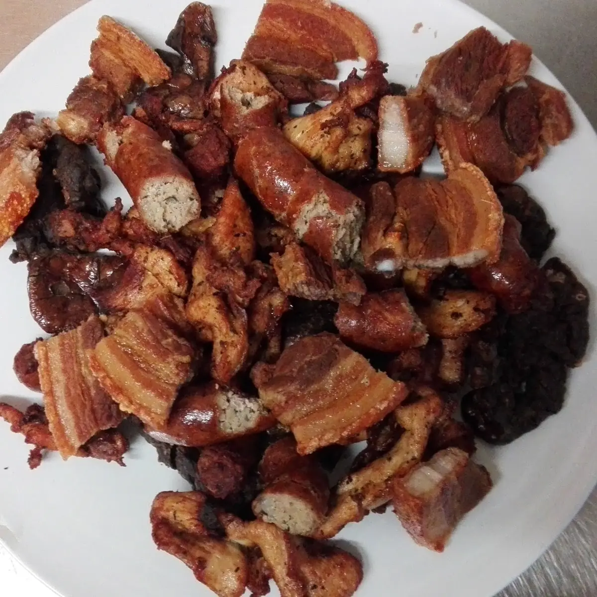 Chicharron Loganuza Pica Pollo Y Bofe