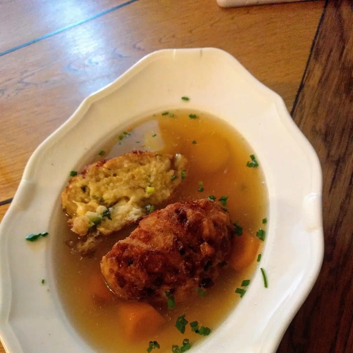 Kaspressknödel Suppe