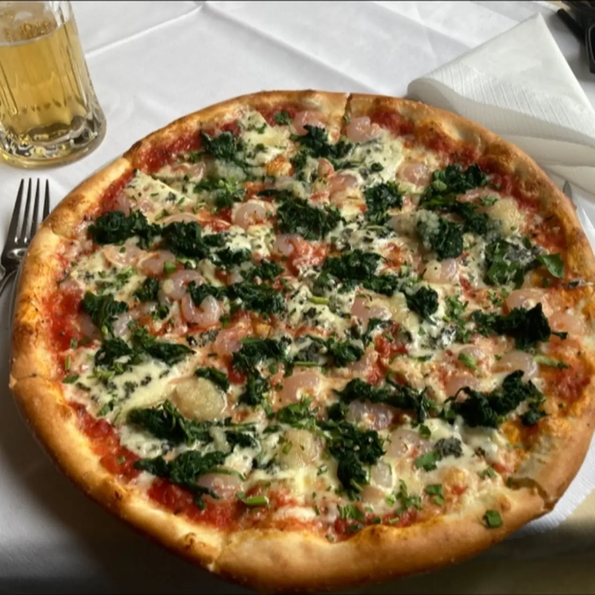 Pizza Spinaci