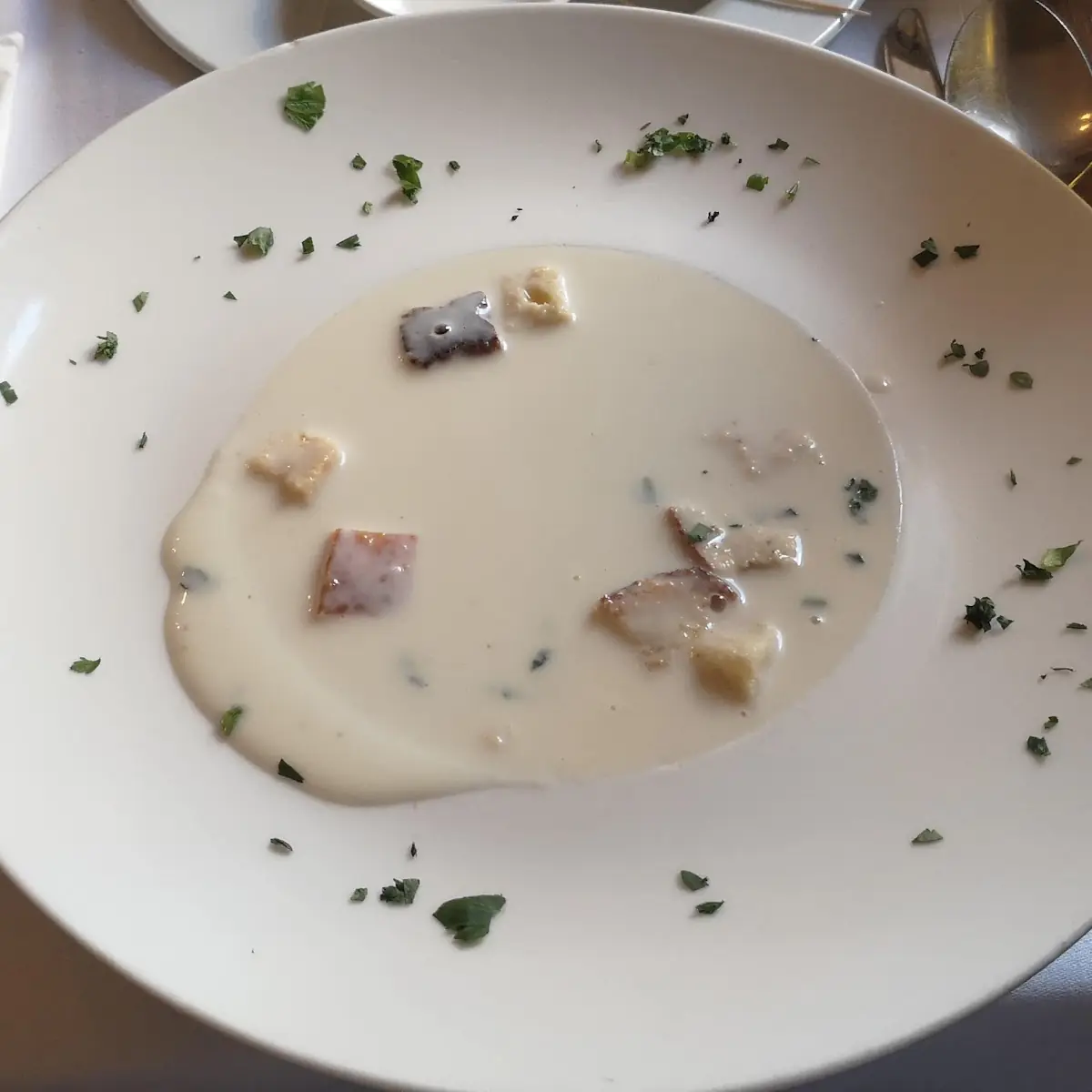 Velutata Di Patata Con Olio Tartufata